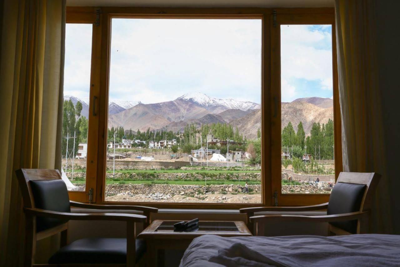 Hotel Om Ladakh Leh Kültér fotó